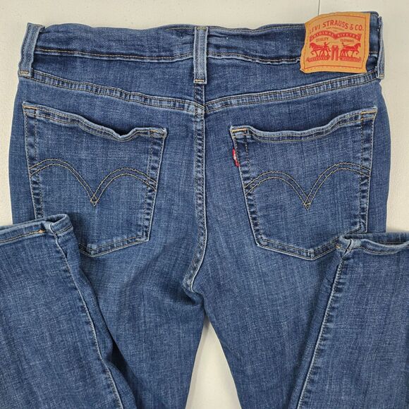 Levi's‎ Boyfriend Jeans 29 Distressed Medium Wash Denim 4484 - Picture 4 of 13